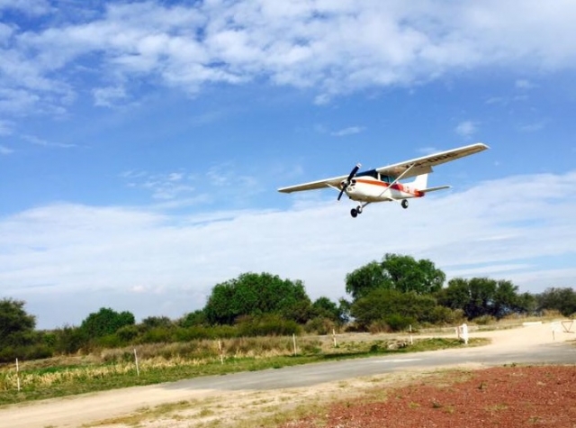 vuelo en avioneta